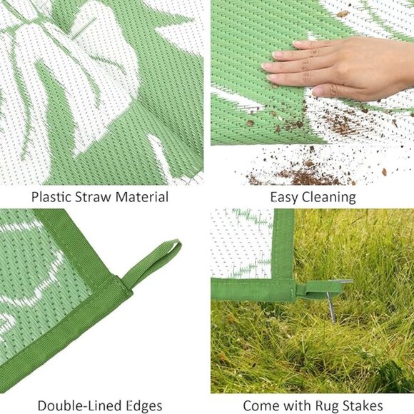 Outdoor rug  5'x7' - Picture 4 of 6